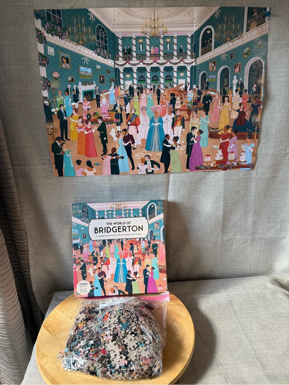 Laurence King 2023 The World of Bridgerton 1000 Piece Puzzle